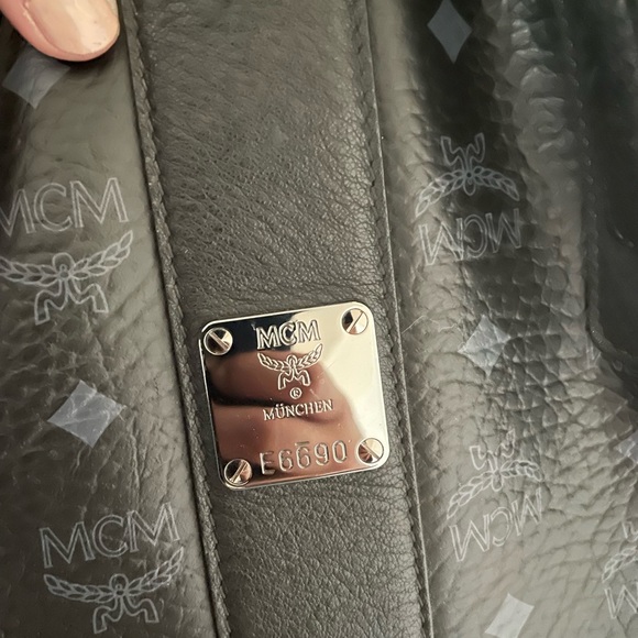 SOLD! MCM Tote Black - Picture 6 of 10